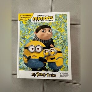 Nwt Minions The Rise Of Gru My Busy Books Playset Figurines Playmat Set